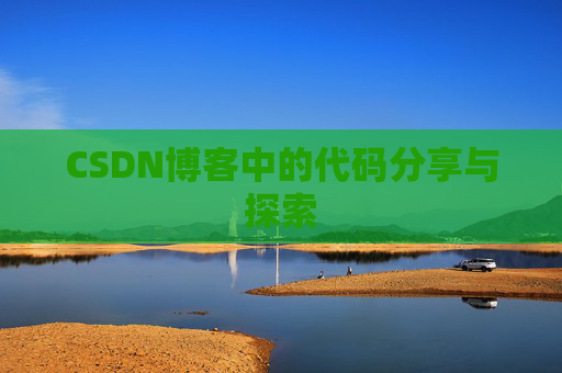 CSDN博客中的代码分享与探索